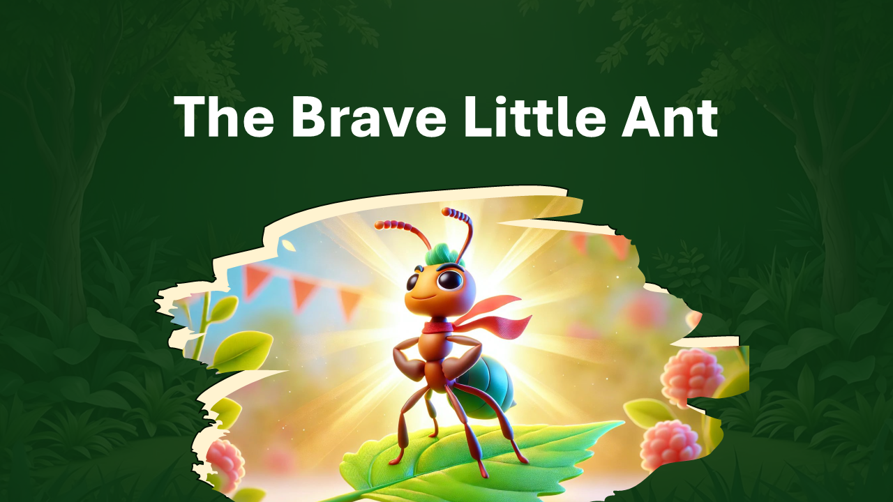 The Interesting Brave Little Ant PPT And Google Slides