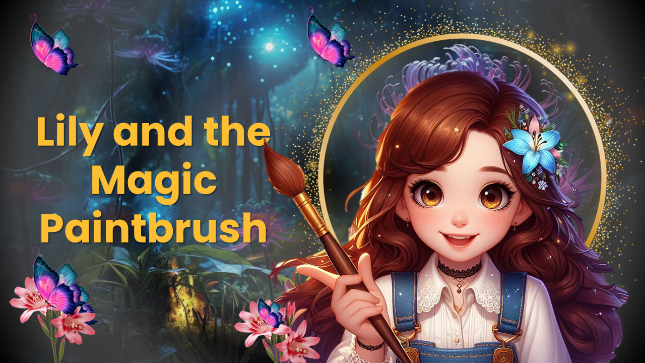 Lily And The Magic Paintbrush Story PPT And Google Slides