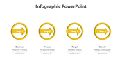 Editable Arrow Infographic PowerPoint And Google Slides