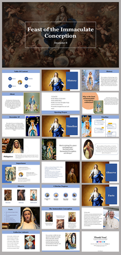 Feast Of The Immaculate Conception PPT And Google Slides 