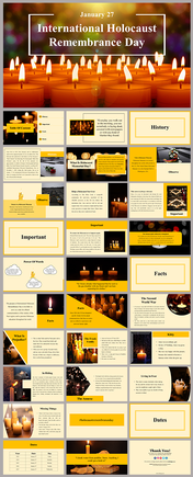 International Holocaust Remembrance Day PPT Google Slides