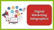 Creative Digital Marketing Infographics PowerPoint