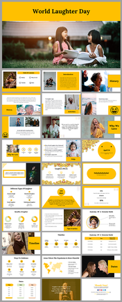 World Laughter Day PowerPoint And Google Slides Themes