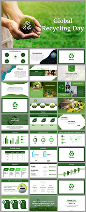 Global Recycling Day PowerPoint And Google Slides Templates