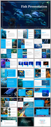 Fish PowerPoint Template And Google Slides Themes 