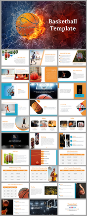 Basketball PowerPoint Template And Google Slides Themes