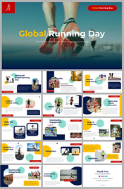 Global Running Day PowerPoint And Google Slides Templates