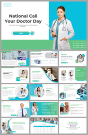 National Call Your Doctor Day PowerPoint And Google Slides