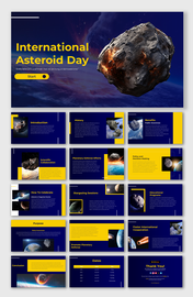 Awesome International Asteroid Day PPT And Google Slides