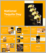 National Tequila Day PowerPoint And Google Slides Templates