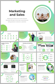 Creative Marketing And Sales PowerPoint And Google Slides