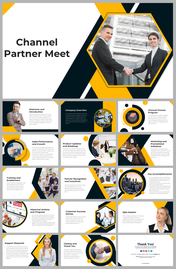 Creative Channel Partner Meet PowerPoint And Google Slides