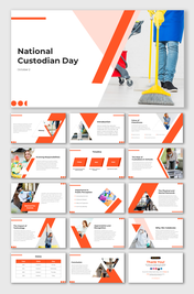 Best National Custodian Day PowerPoint And Google Slides