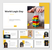 Creative World Logic Day PowerPoint And Google Slides