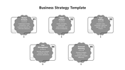 Business Strategy Template PPT And Google Slides-Five Nodes