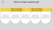 Attractive Banner Design Templates PPT In Yellow Color