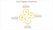 Stunning Circle Infographic PowerPoint Slide Template