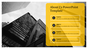 Innovative About Us PowerPoint Template presentation