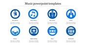 Amazing Music PowerPoint Template and Google Slides