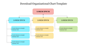 Download Organizational Chart Template Design