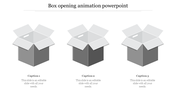 Box Opening Animation PowerPoint for Dynamic Visuals