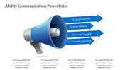 Editable Communication PowerPoint Template and Google Slides