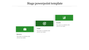 Stage PowerPoint Template for Event Planning and Execution