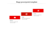 Stage PowerPoint Template for Comprehensive Process Analysis