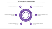 Versatile Circle PowerPoint Template for Data Visualization