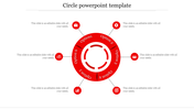 Editable Circle PowerPoint Template For Presentation