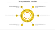 Best Circle PowerPoint Template For Presentation Slide