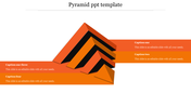 Structured Pyramid PPT Template for Clear Data Presentation