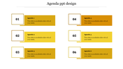 Best Agenda PPT Design PowerPoint For Presentation