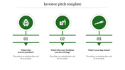 Investor Pitch Template With Circle Design For Presentation