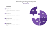 Editable Circular Puzzle PowerPoint And Google Slides