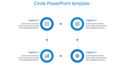 Awesome Circle PowerPoint Template And Google Slides