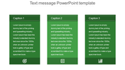 text message powerpoint template presentation