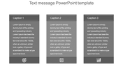 Text Message PowerPoint And Google Slides Template