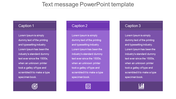 Text Message PPT And Google Slides 