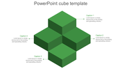 Best PowerPoint Cube Template for 3D Data Representation