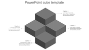 Dynamic PowerPoint Cube Template for Visual Data Analysis