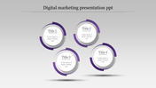 Stunning Digital Marketing Presentation PPT Slides