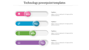 Layered-Mixed Technology PowerPoint Templates