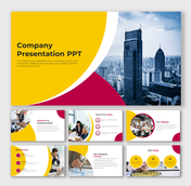 Astounding Company Presentation And Google Slides Templates