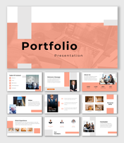 Portfolio PPT Presentation And Google Slides Templates