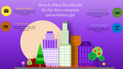 Attractive Company PPT Presentation Template