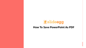 How To Save PowerPoint As PDF Presentation Slide