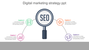 Digital Marketing Strategy PPT Template For PPT Slides