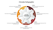 Circular Infographic PowerPoint Template With Seven Nodes