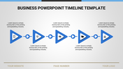 Business Timeline PowerPoint Template & Google Slides Theme